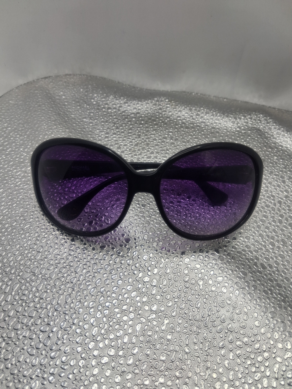 Michael Kors Women’s Oversized Purple Lens Sunglasses